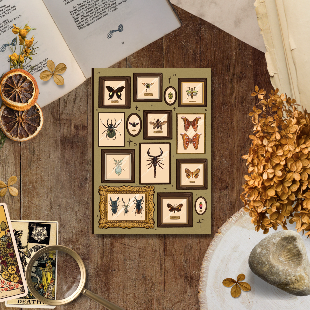 Bug Wall, A5Handmade Notebook