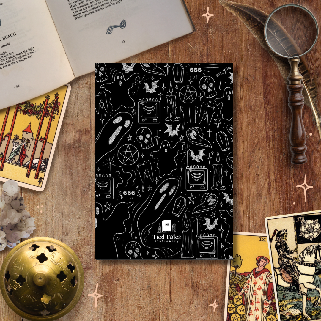 Ghost Hunters Handbook, A5 Handmade Notebook