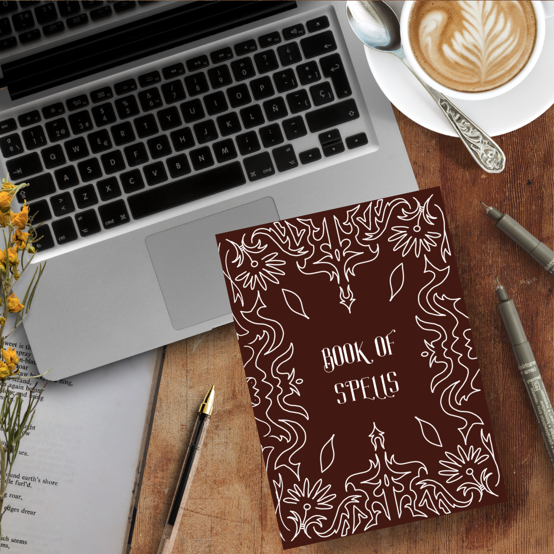 Book of Spells, A5 Handmade Notebook