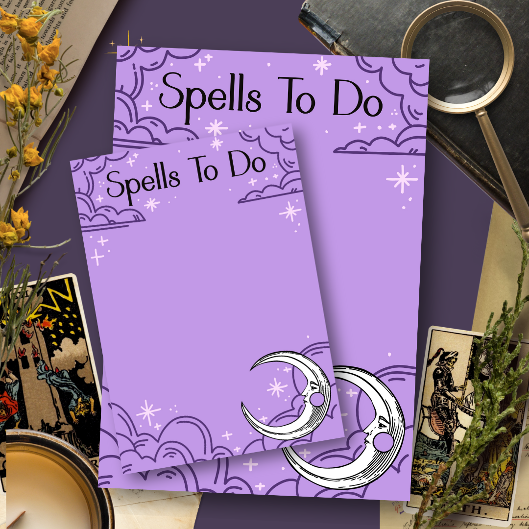 Spells To Do Notepad