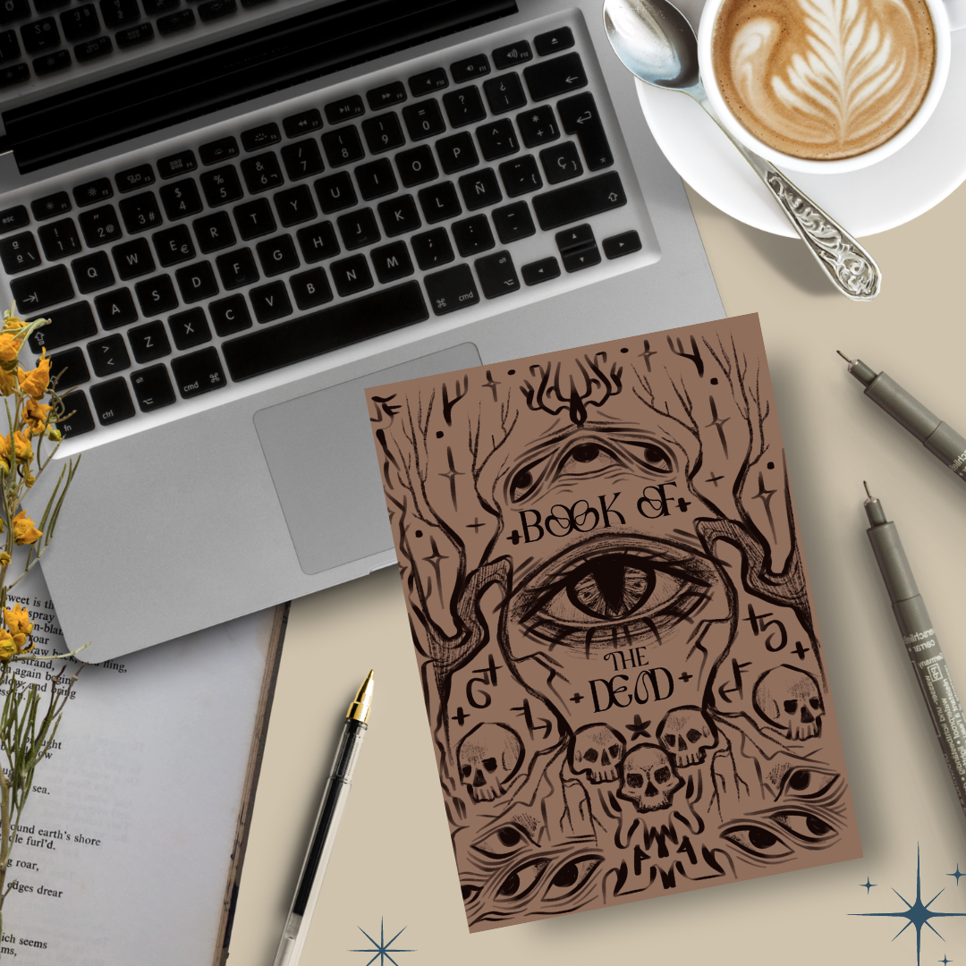 Book of the Dead, A5 Handmade Notebook