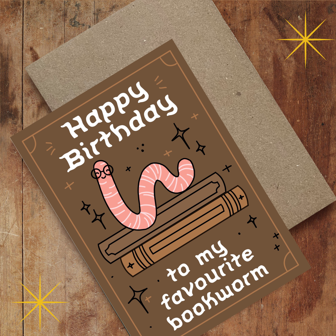 Bookish Birthday Card Set