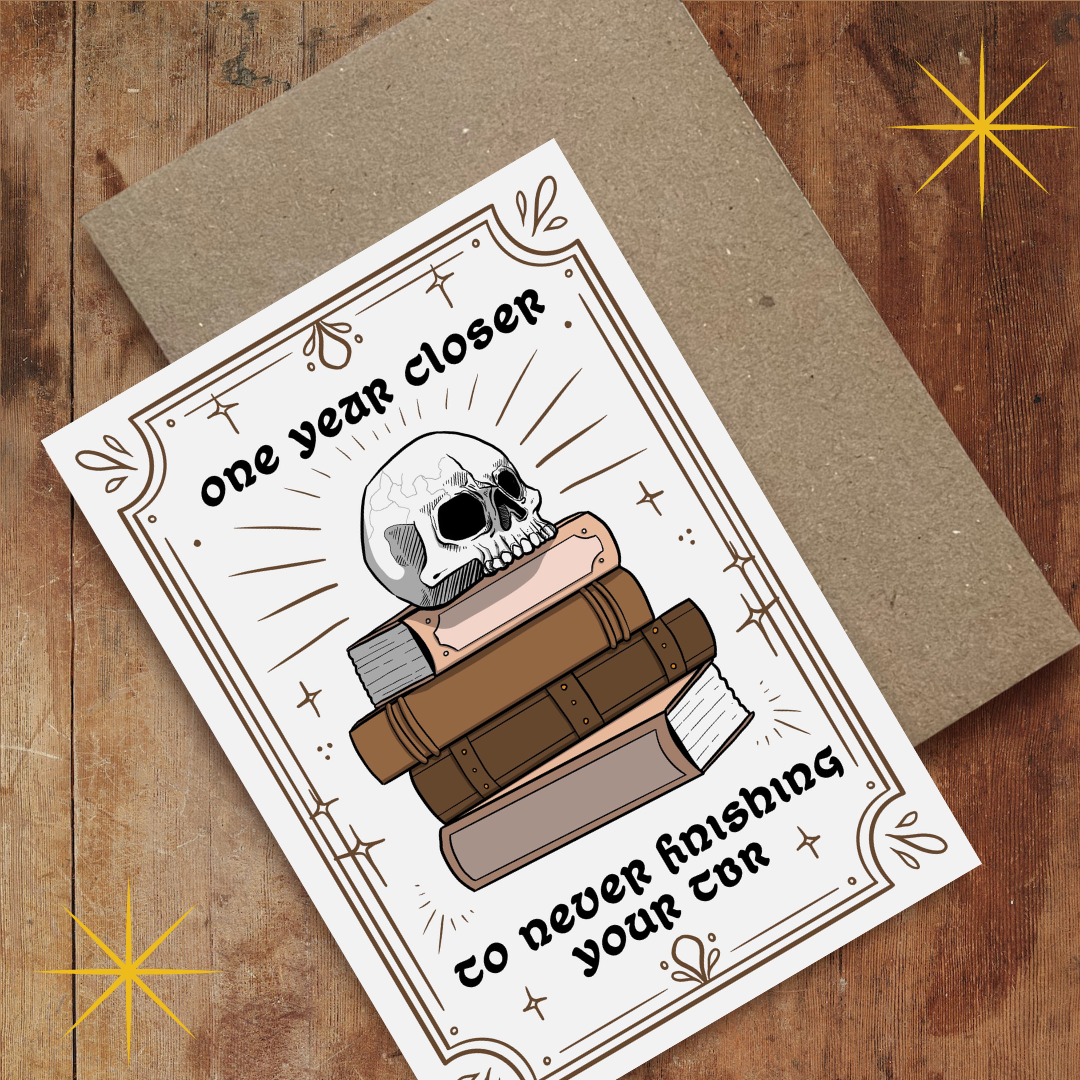 Bookish Birthday Card Set