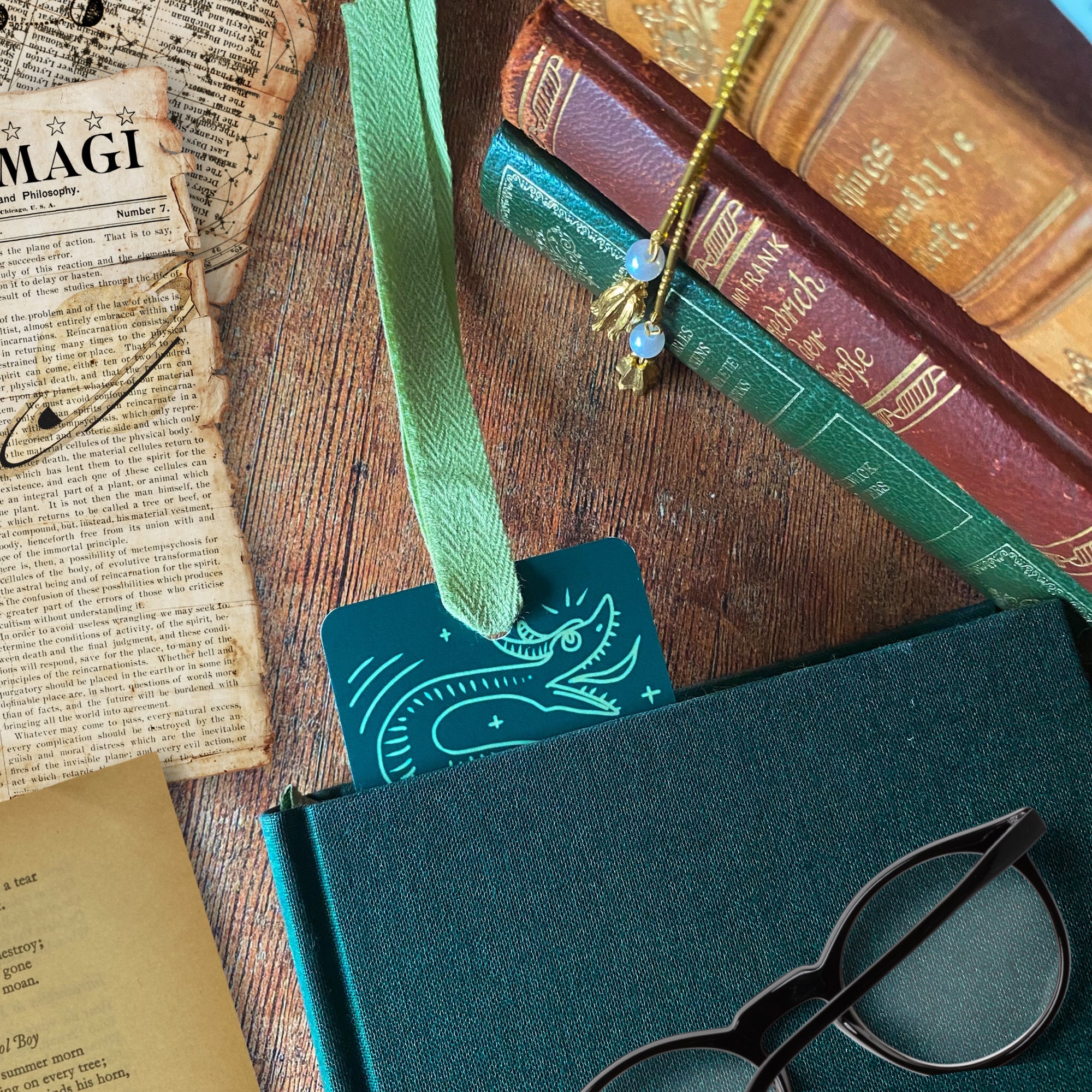 Medieval Dragon Bookmark