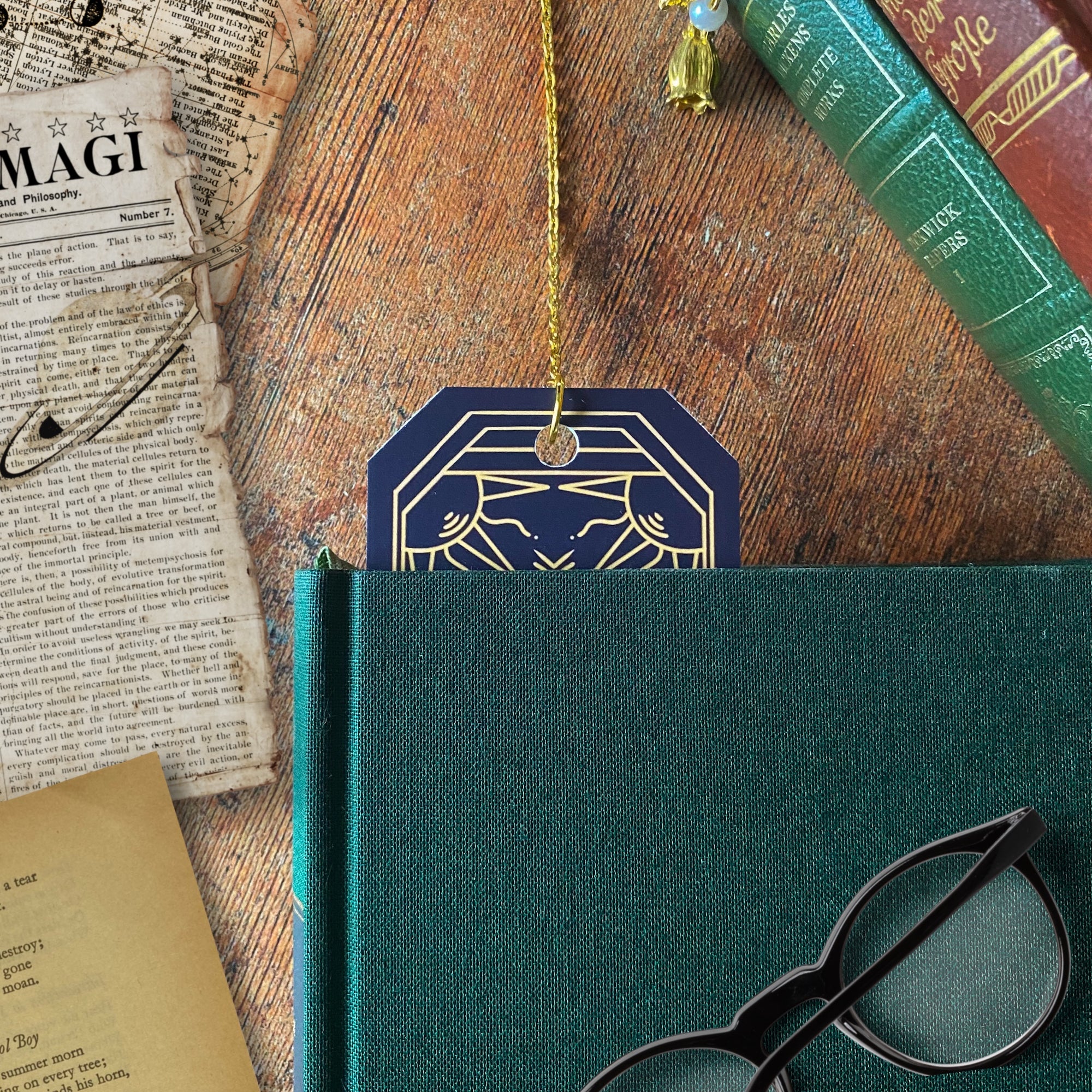 Butterfly Celestial, Chain Bookmark