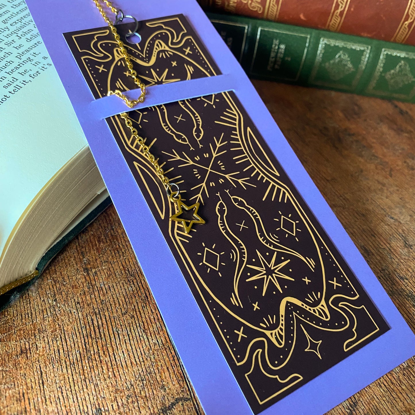 Snake Celestial, Chain Bookmark