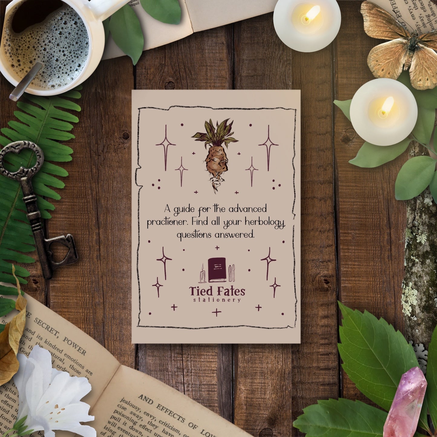 Advanced Guide to Herbology, A5 Softcover Notebook