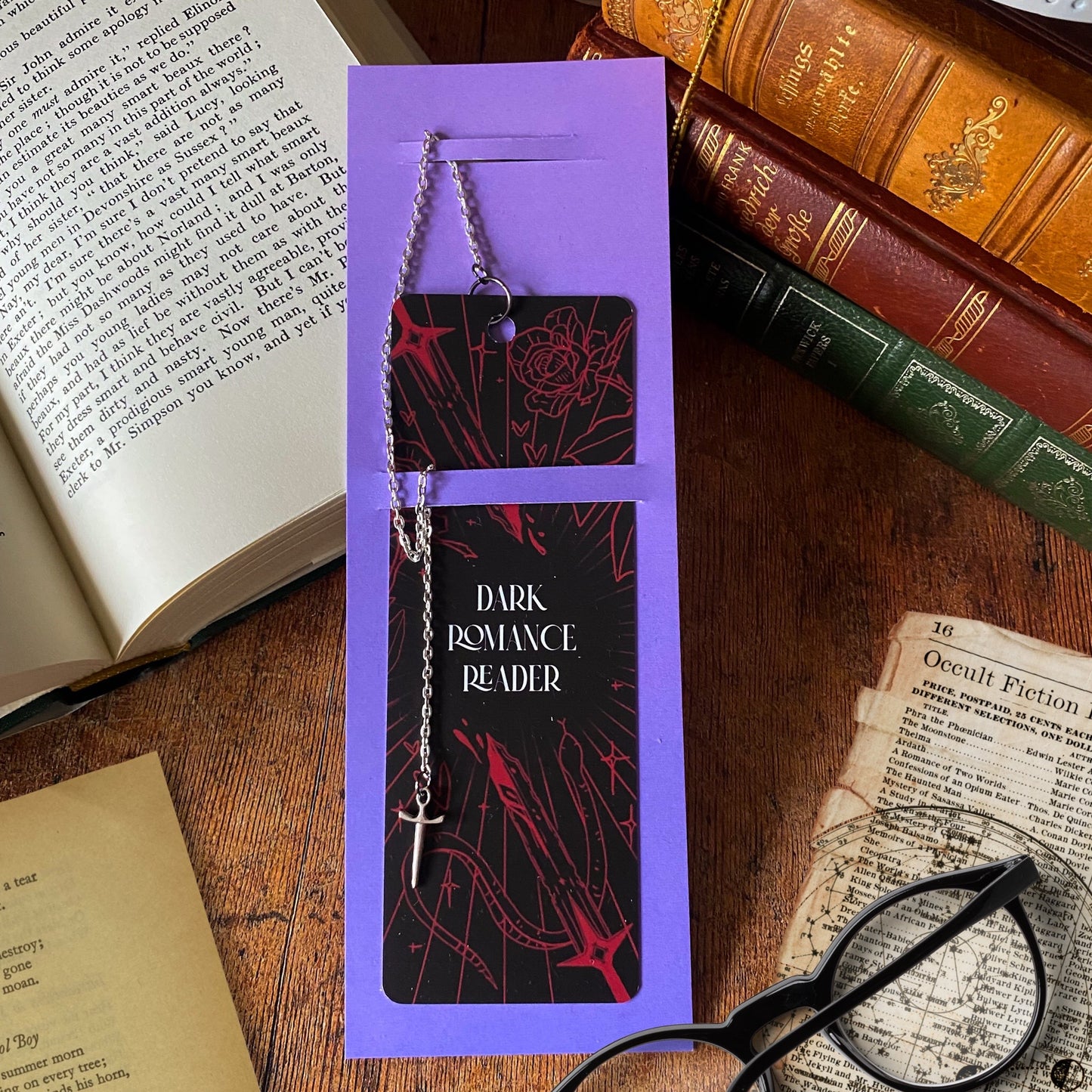 Dark Romance Reader, Chain Bookmark