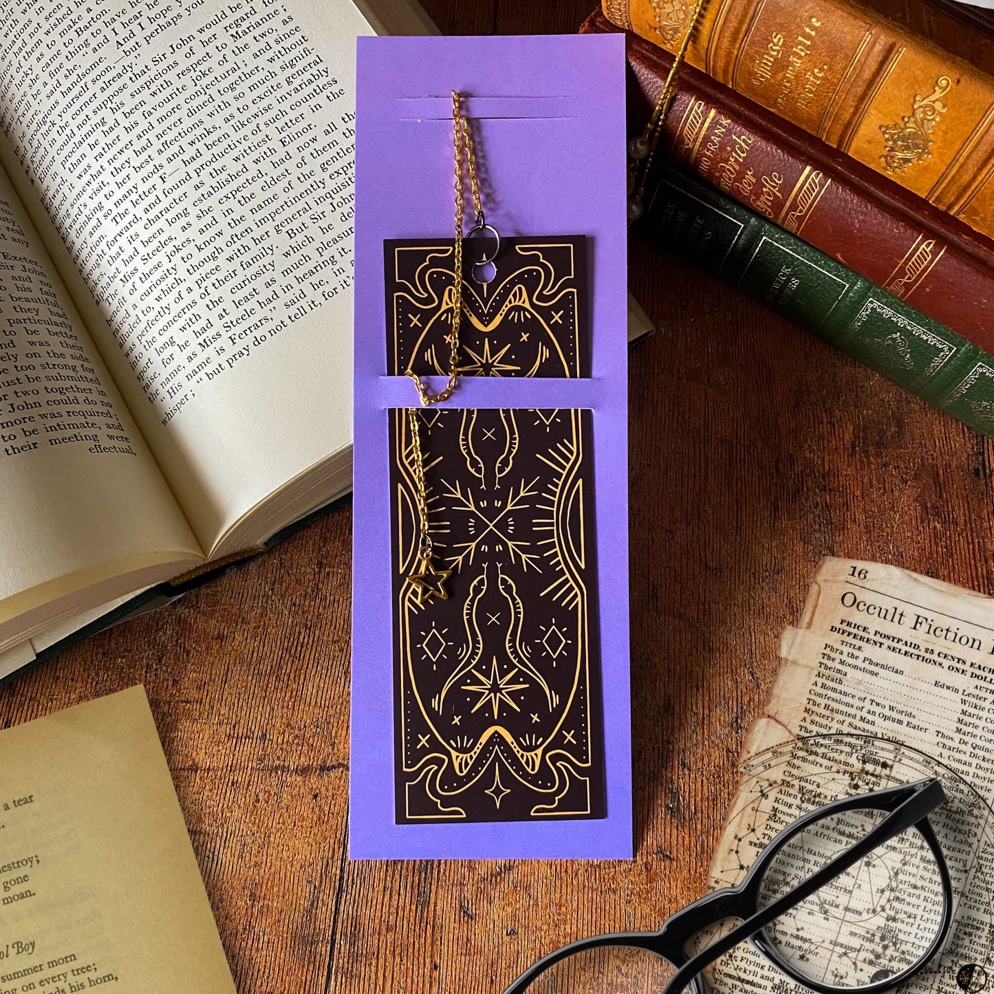 Snake Celestial, Chain Bookmark