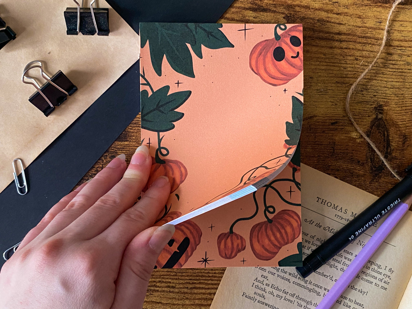 Pumpkin, A6 Notepad
