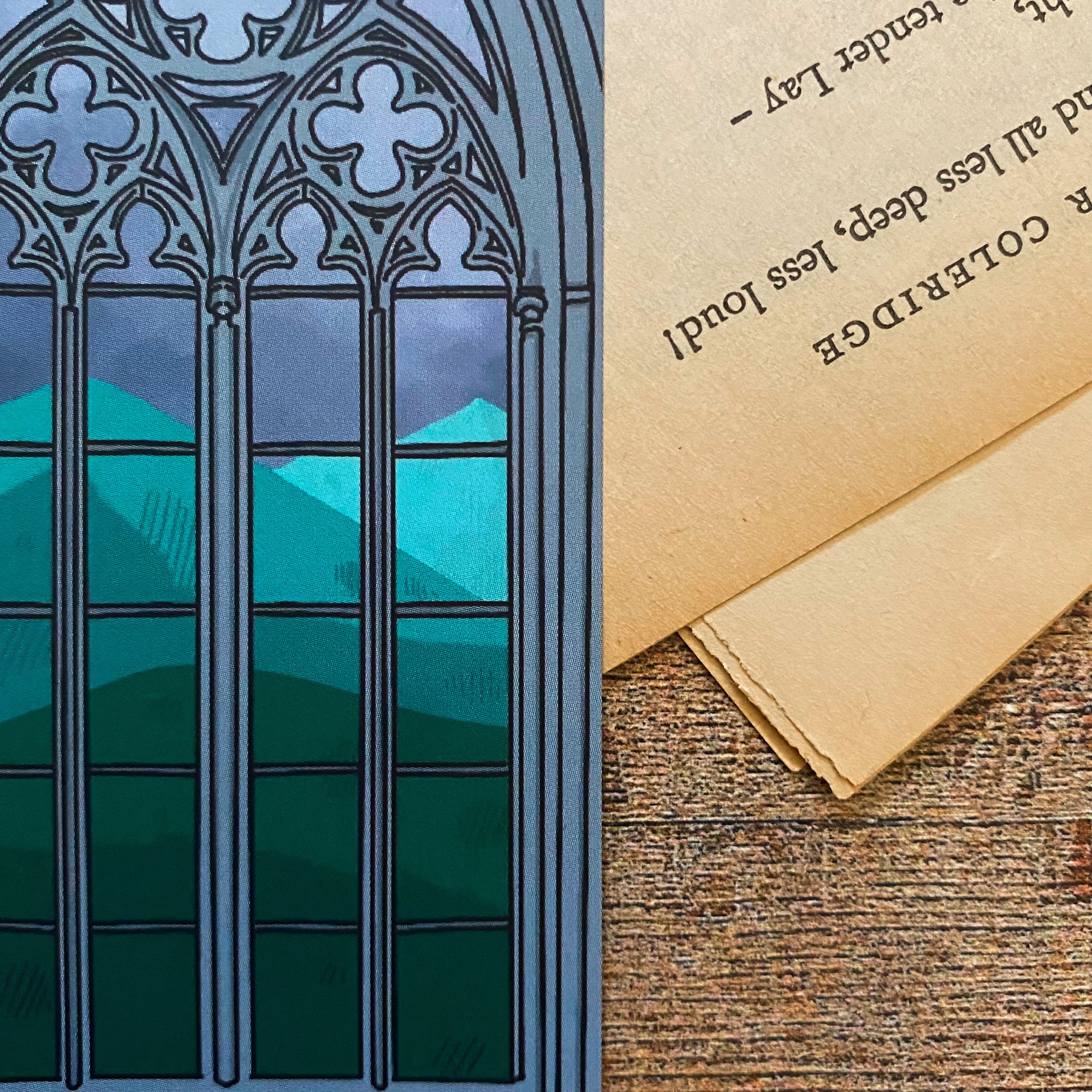 Gothic Window Bookmark