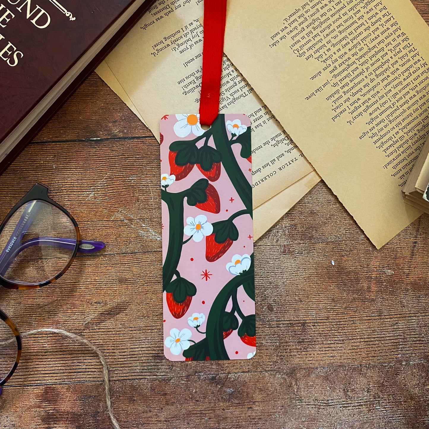 Strawberry Bookmark