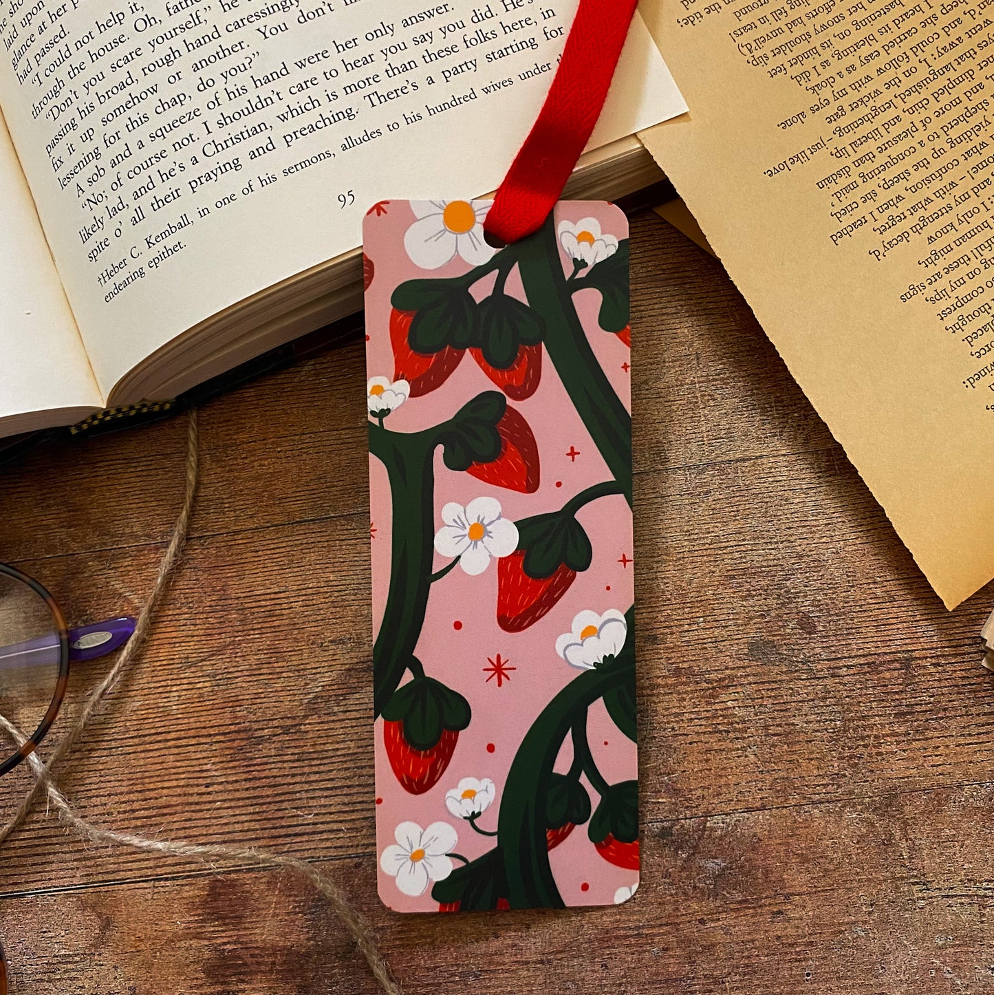 Strawberry Bookmark