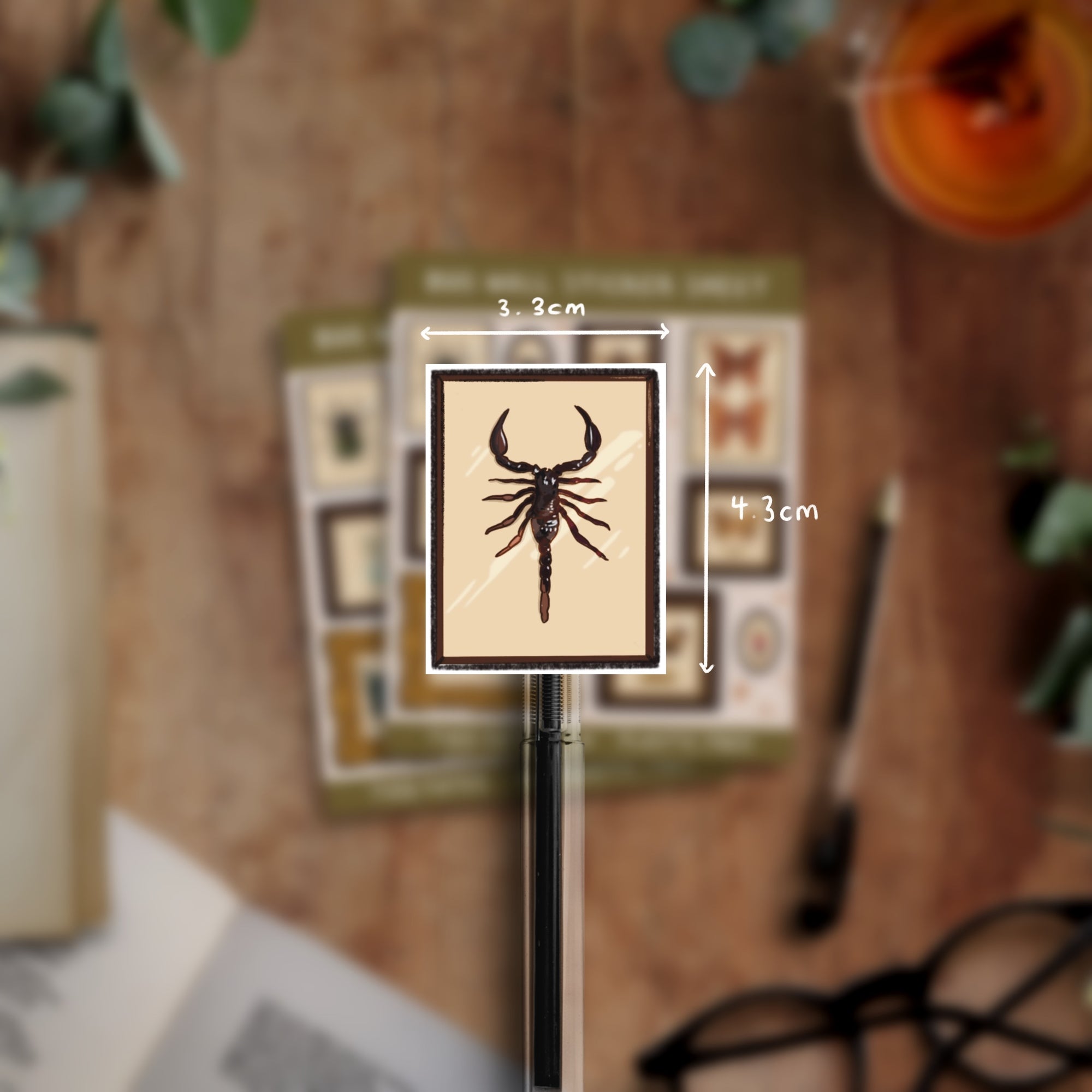 Bug Wall Sticker Sheet