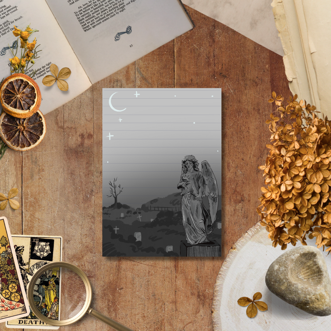 Graveyard Angel, A6 Notepad