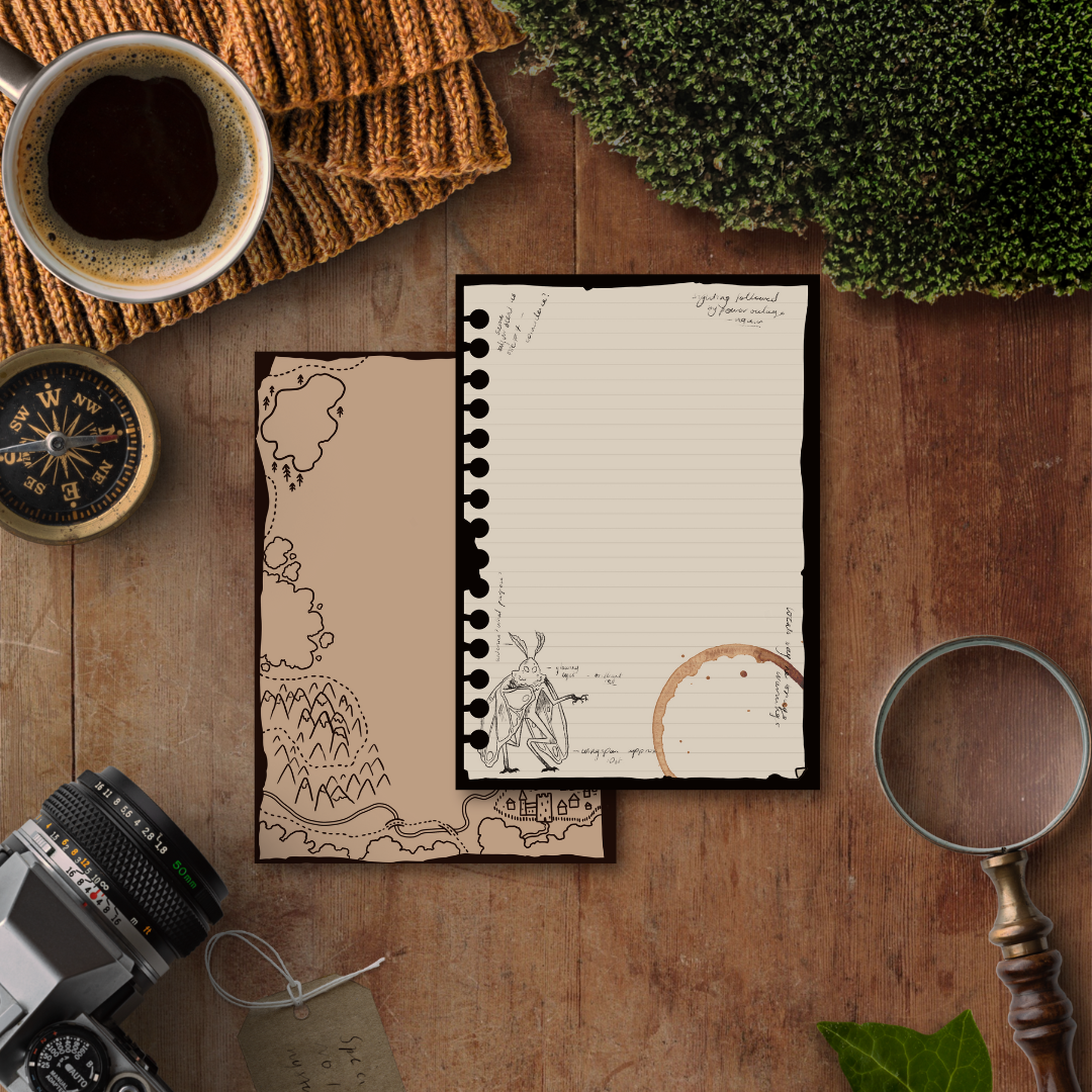 Cryptozoologist Writing Papers