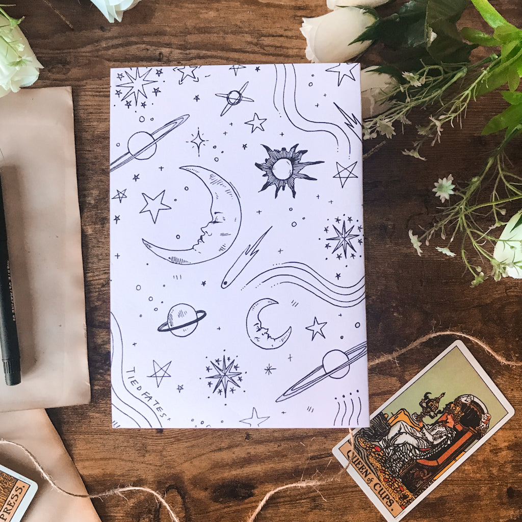 Celestial A5 Handmade Notebook