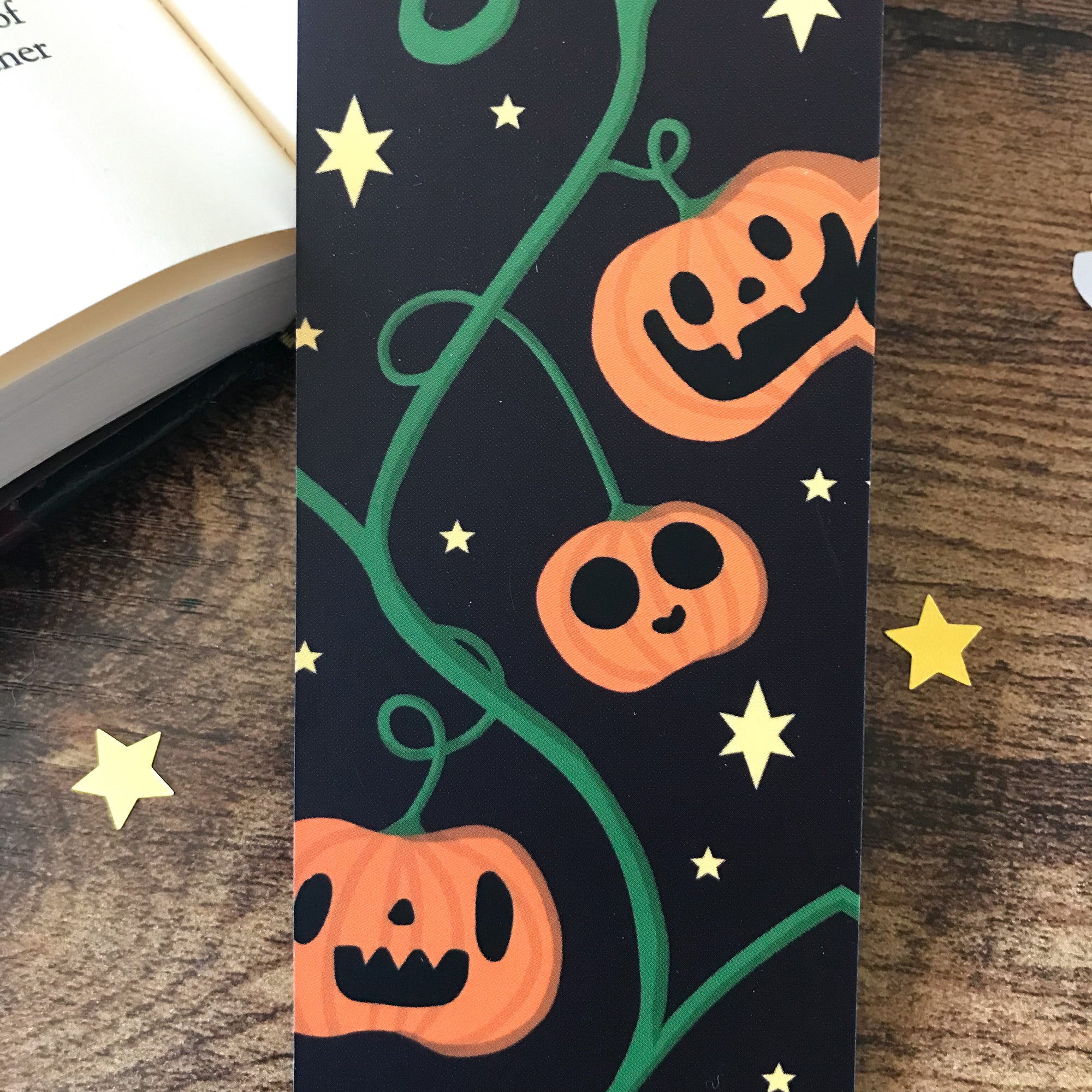 Cute Pumpkin Bookmark