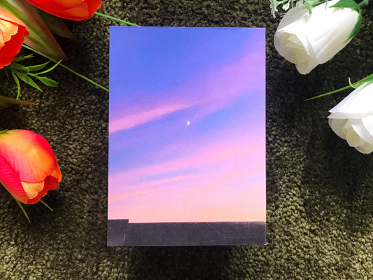 Moon and Sunset, Memo Pad A6
