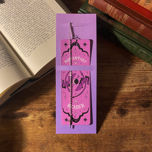 Romantasy Reader Chain Bookmark