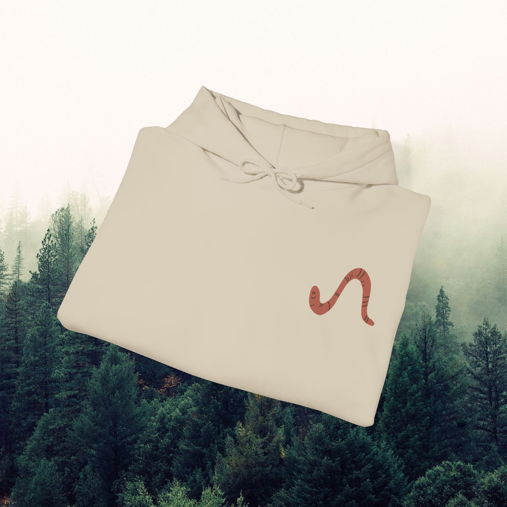 Worm Lover's Unisex Hoodie - If Loving Worms is Stupid I Don't Wanna Be Smart