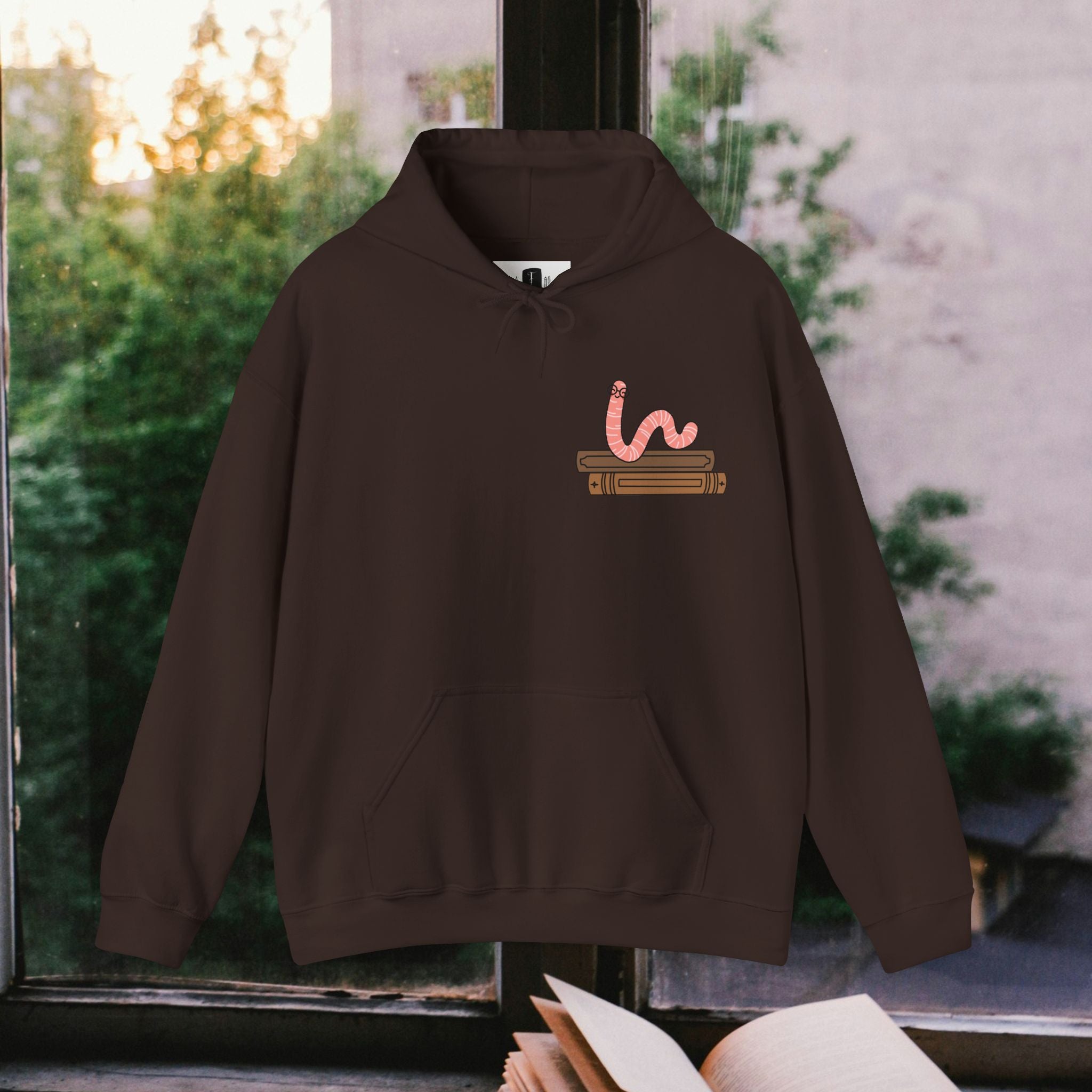 Funny Bookworm Hoodie - "Sorry, I'm Booked" Unisex Heavy Blend Sweatshirt