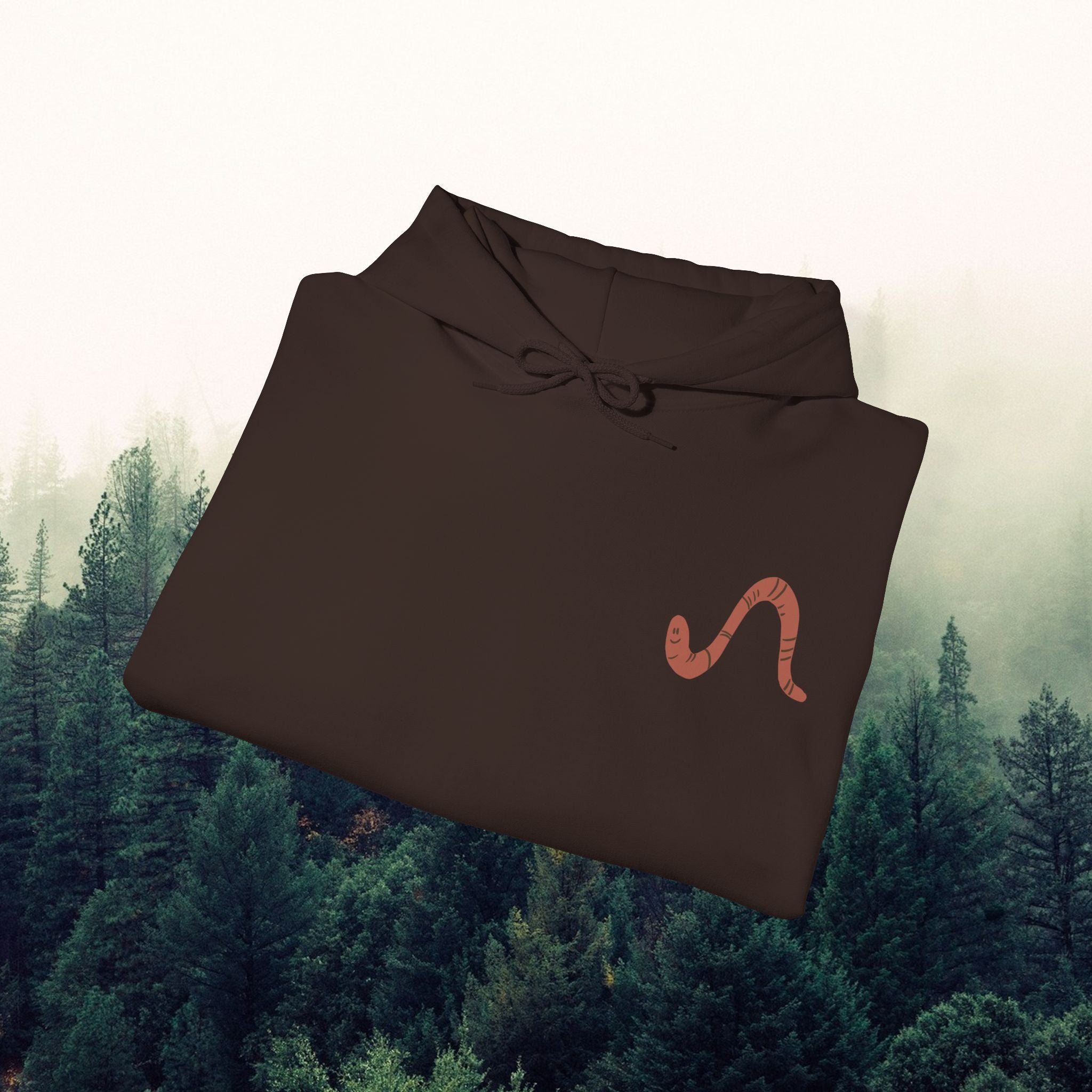 Worm Lover's Unisex Hoodie - If Loving Worms is Stupid I Don't Wanna Be Smart