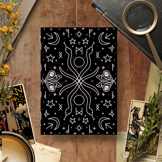 Snakes and Stars, A5 Softcover Notebook