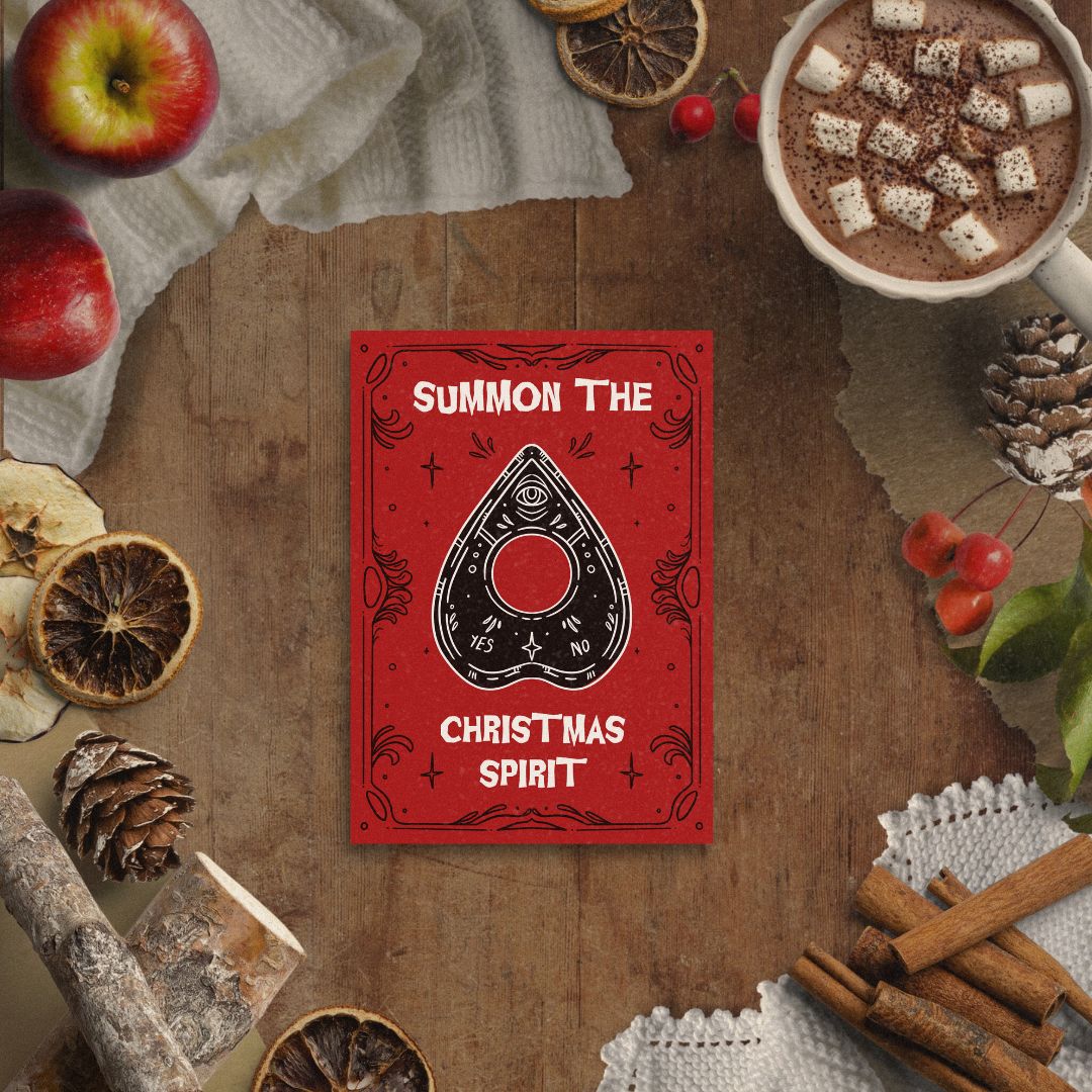 Ouija Christmas, Christmas Card