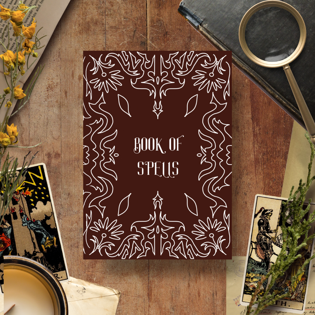 Book of Spells, A5 Handmade Notebook