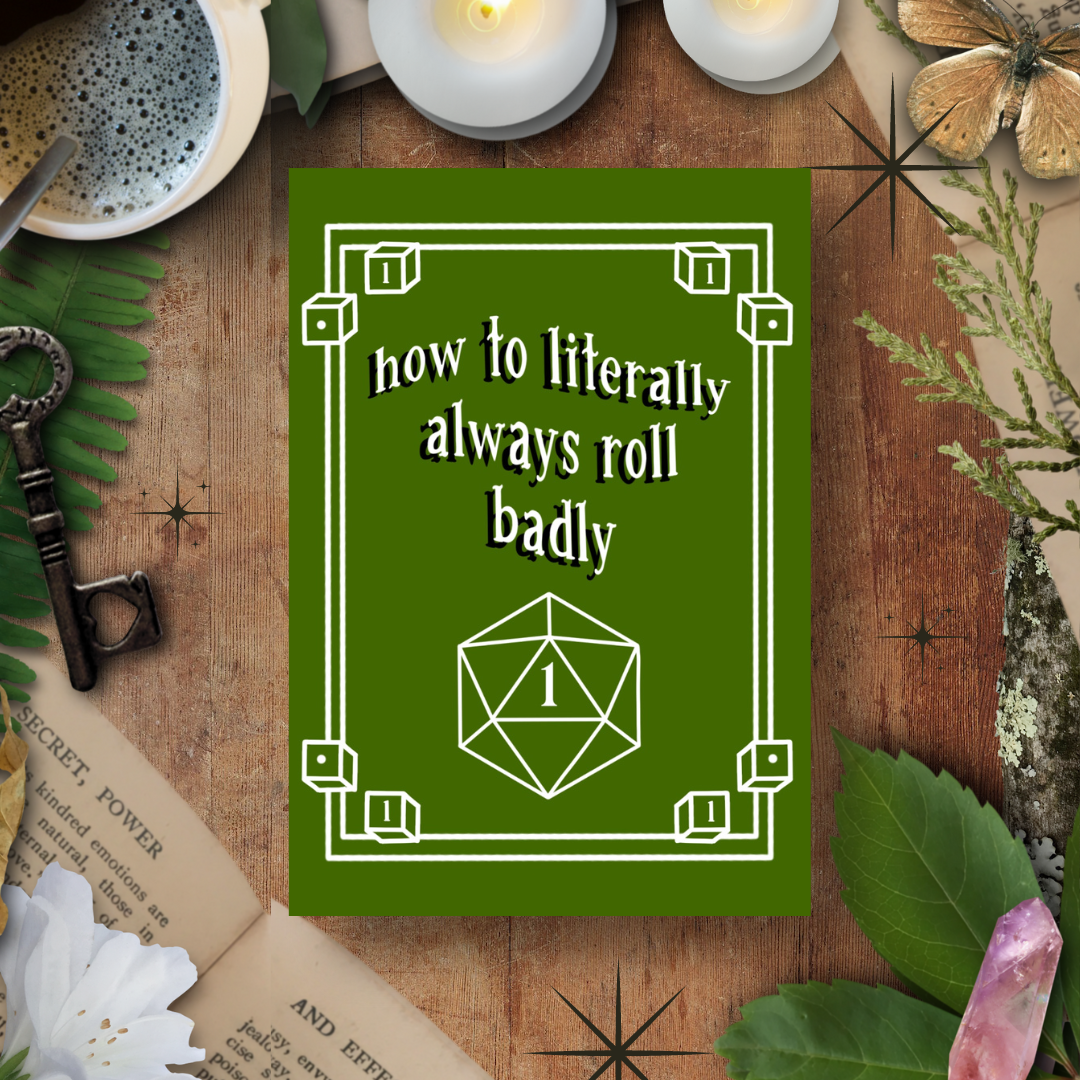 How to Roll Badly, A5 Handmade Notebook