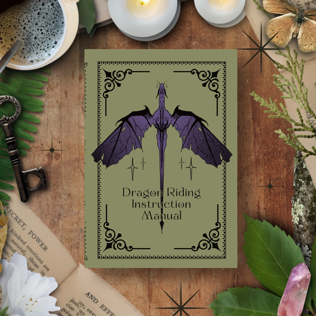 Dragon Riding Instruction Manual, A5 Softcover Notebook