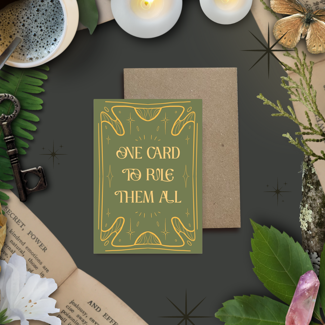 One Card to Rule Them All Card