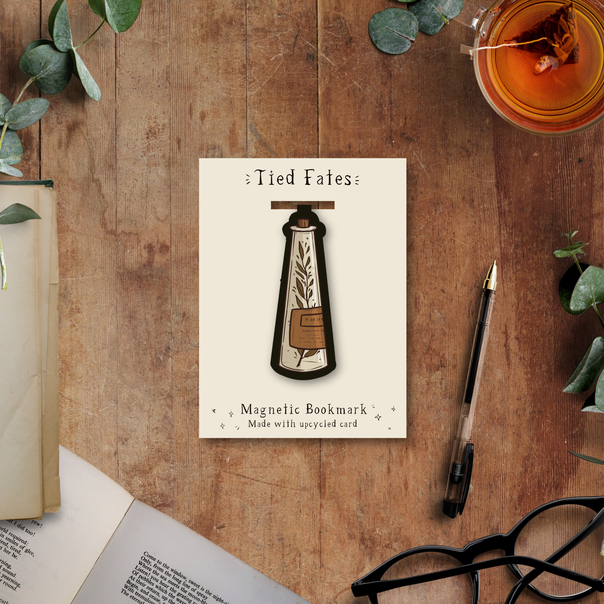 Oddity Jar 02 Magnetic Bookmark - Preserved Curiosity Edition