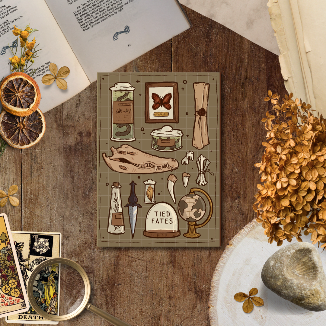 Curio Collection, Limited Edition Handmade Notebook