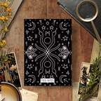 Snakes and Stars, A5 Handmade Notebook