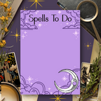 Spells To Do Notepad