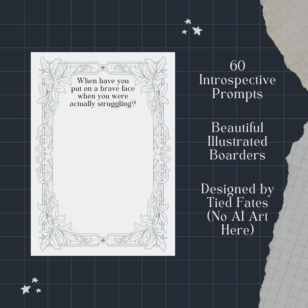 Shadow Work Journal | 60 Introspective Journal Prompts | Digital Download