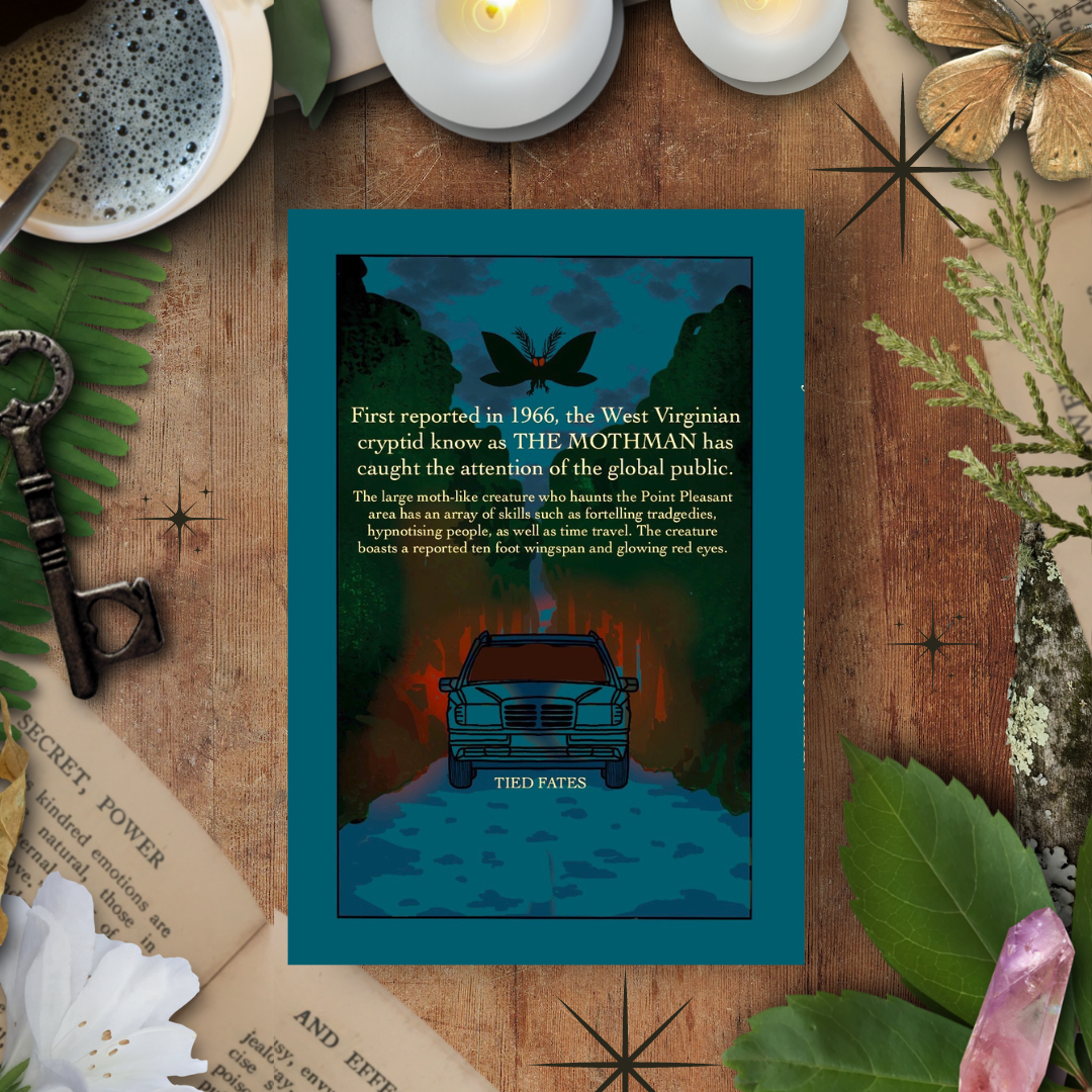 The Mothman, A5 Handmade Notebook