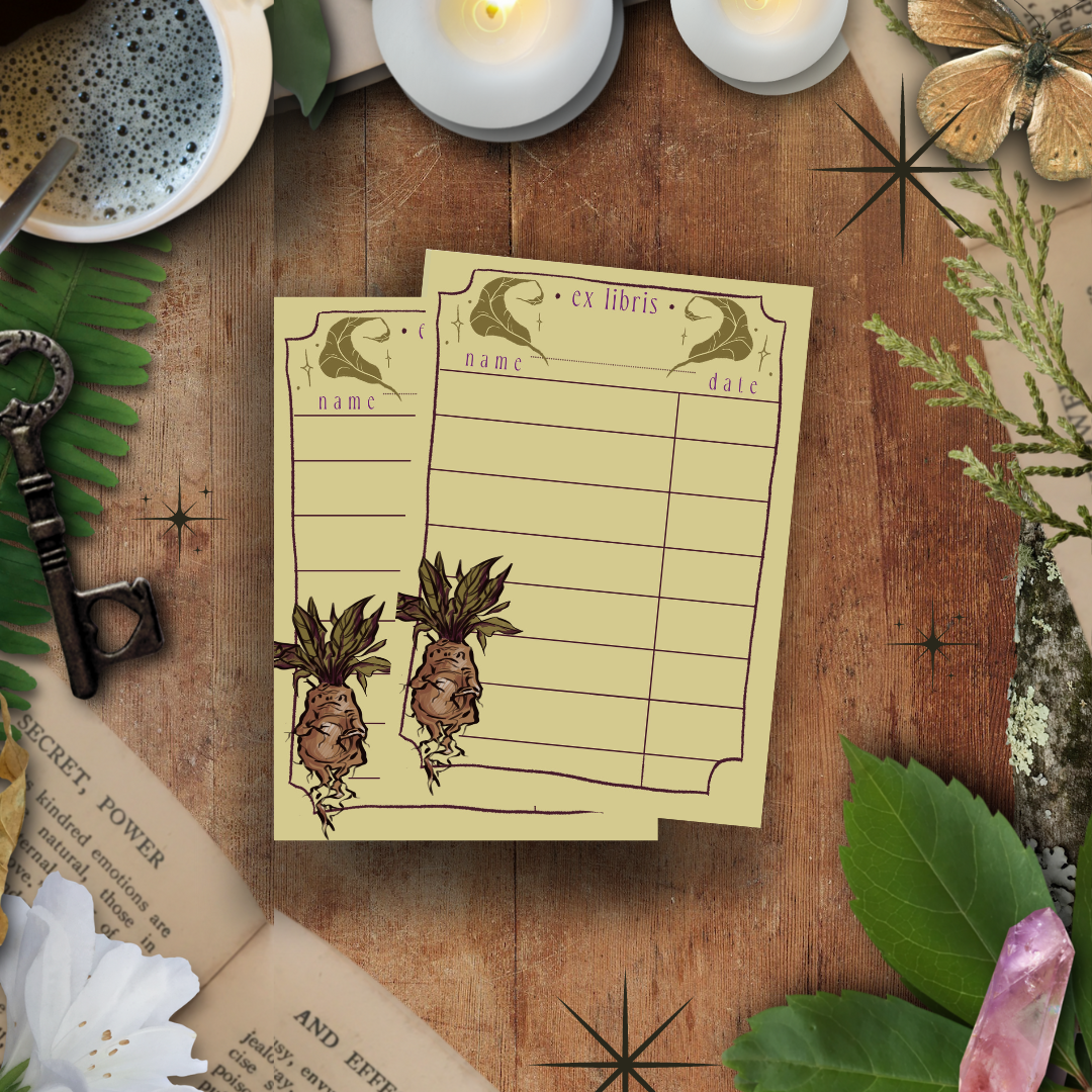 Mandrake Personalised Library Card