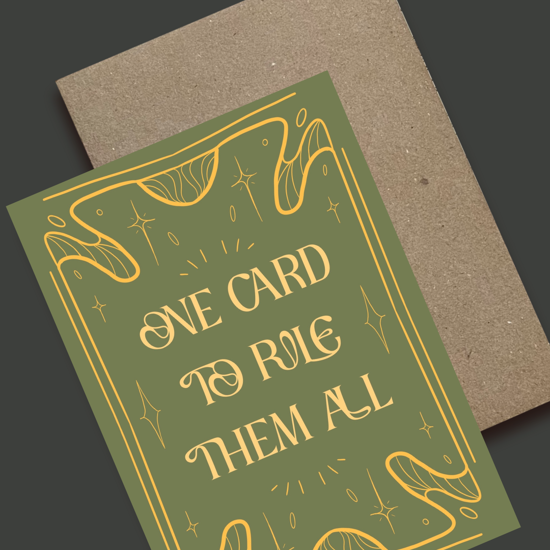 One Card to Rule Them All Card