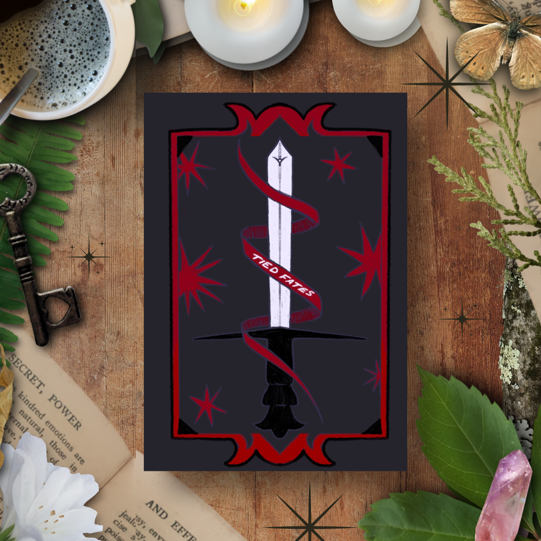 Gothic Sword, A5 Softcover Notebook