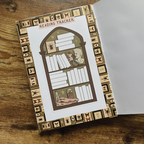Curio Bookshelf Reading Tracker Sticker