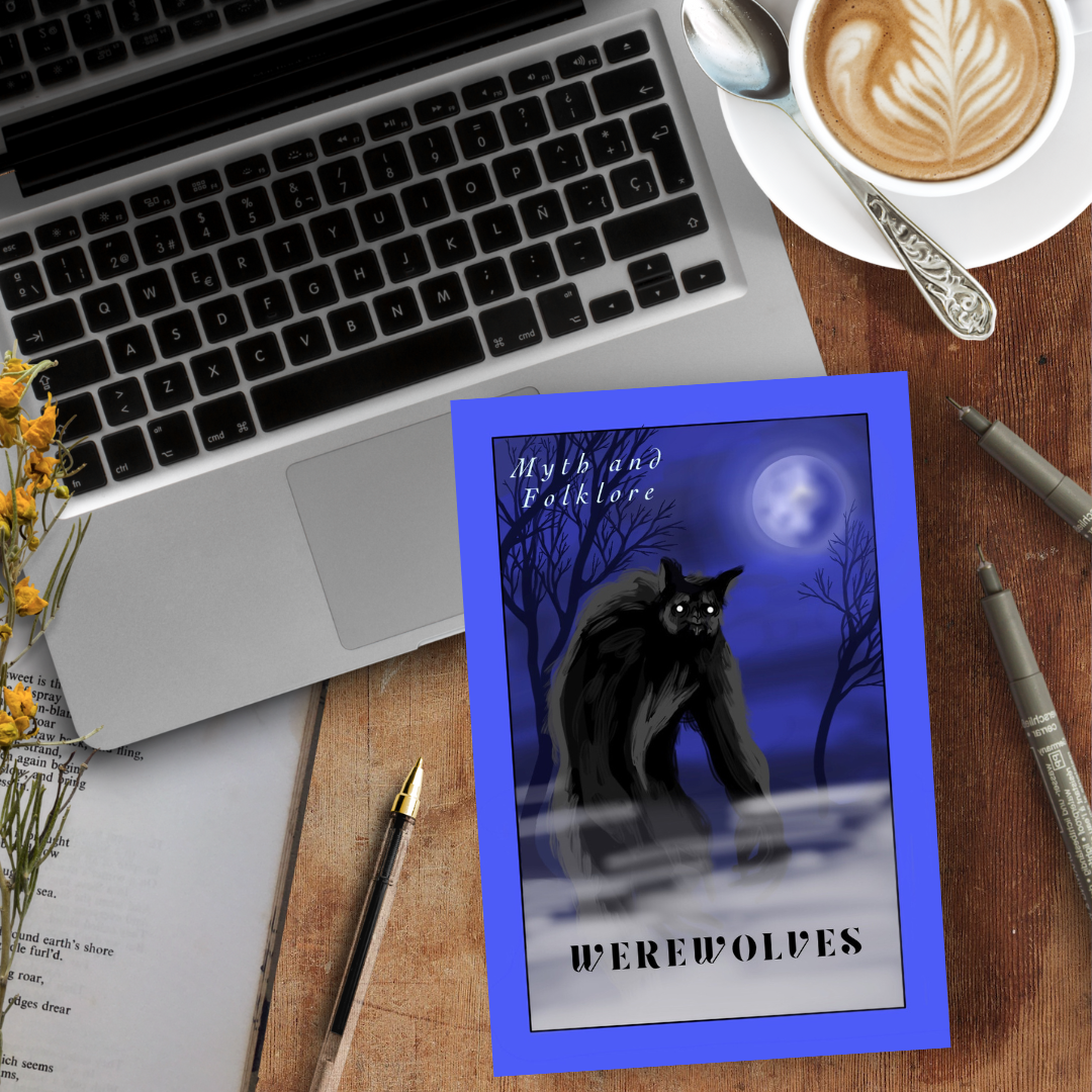 Myth and Legends: Werewolves, A5 Handmade Notebook