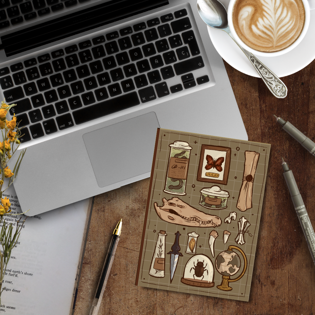 Curio Collection, Limited Edition Handmade Notebook
