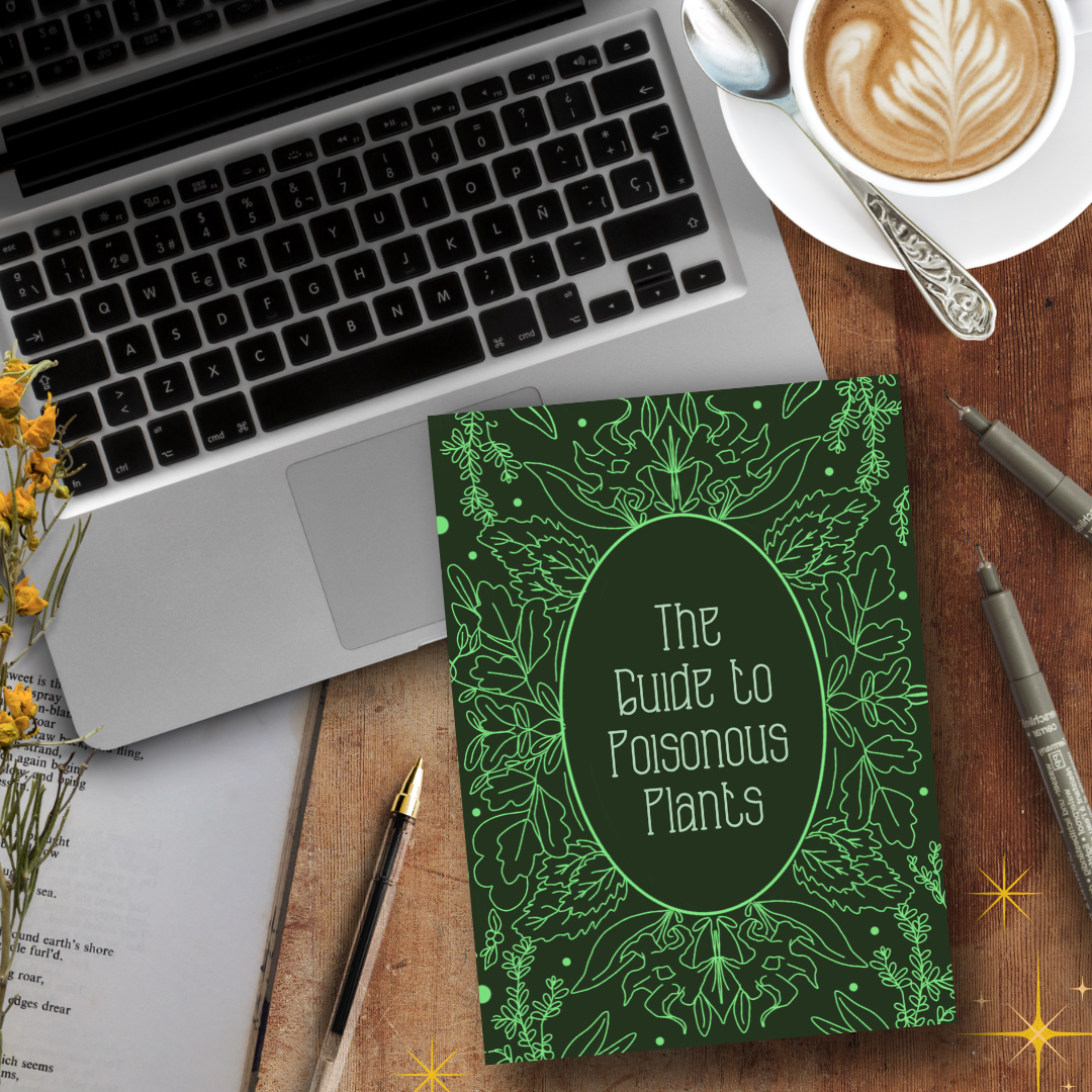 The Guide to Poisonous Plants, A5 Handmade Notebook