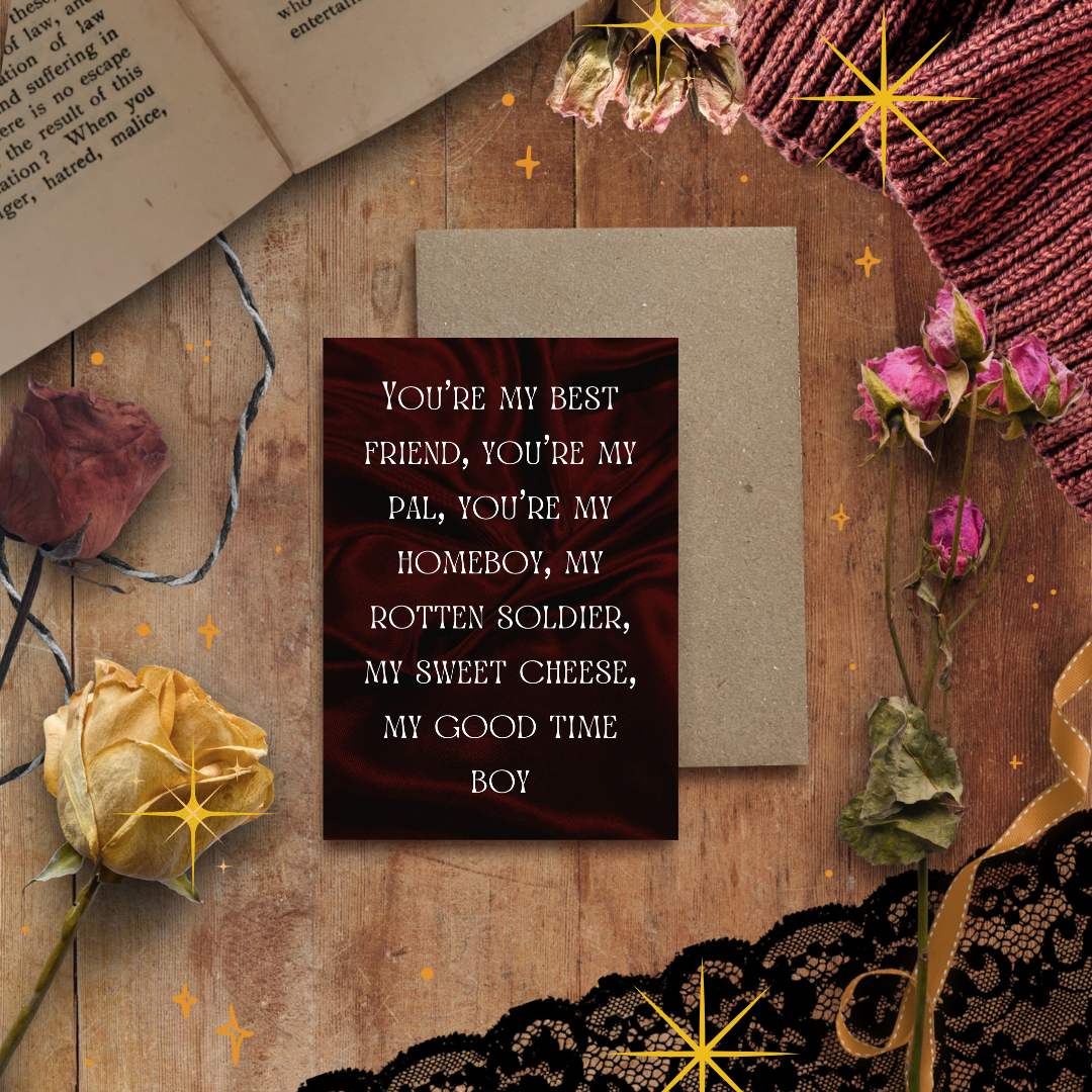 My Good Time Boy, Love Card