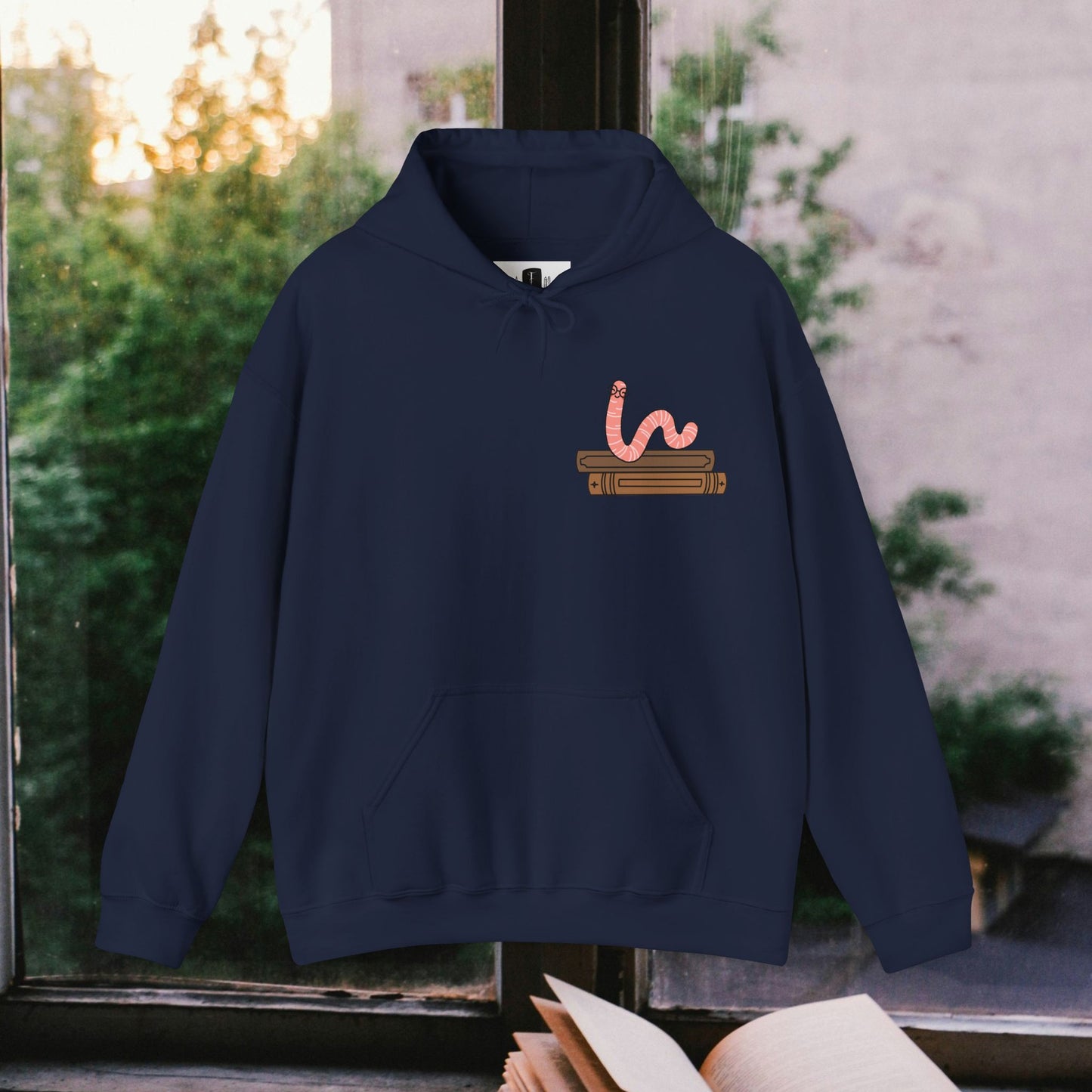 Funny Bookworm Hoodie - "Sorry, I'm Booked" Unisex Heavy Blend Sweatshirt