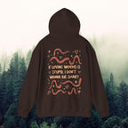 Worm Lover's Unisex Hoodie - If Loving Worms is Stupid I Don't Wanna Be Smart