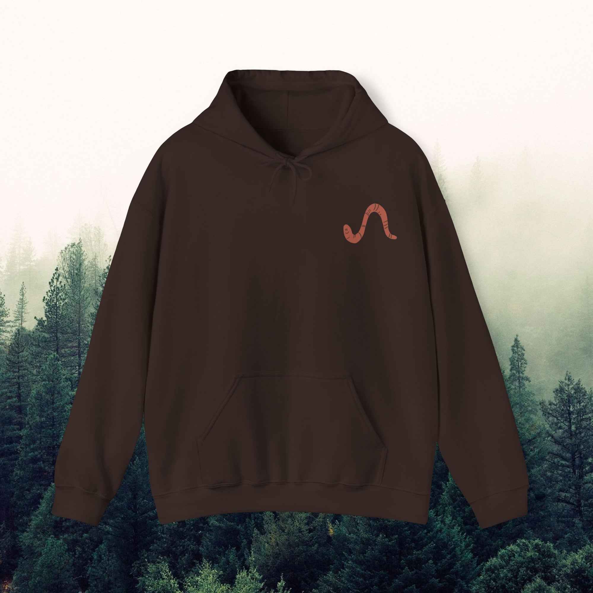 Worm Lover's Unisex Hoodie - If Loving Worms is Stupid I Don't Wanna Be Smart